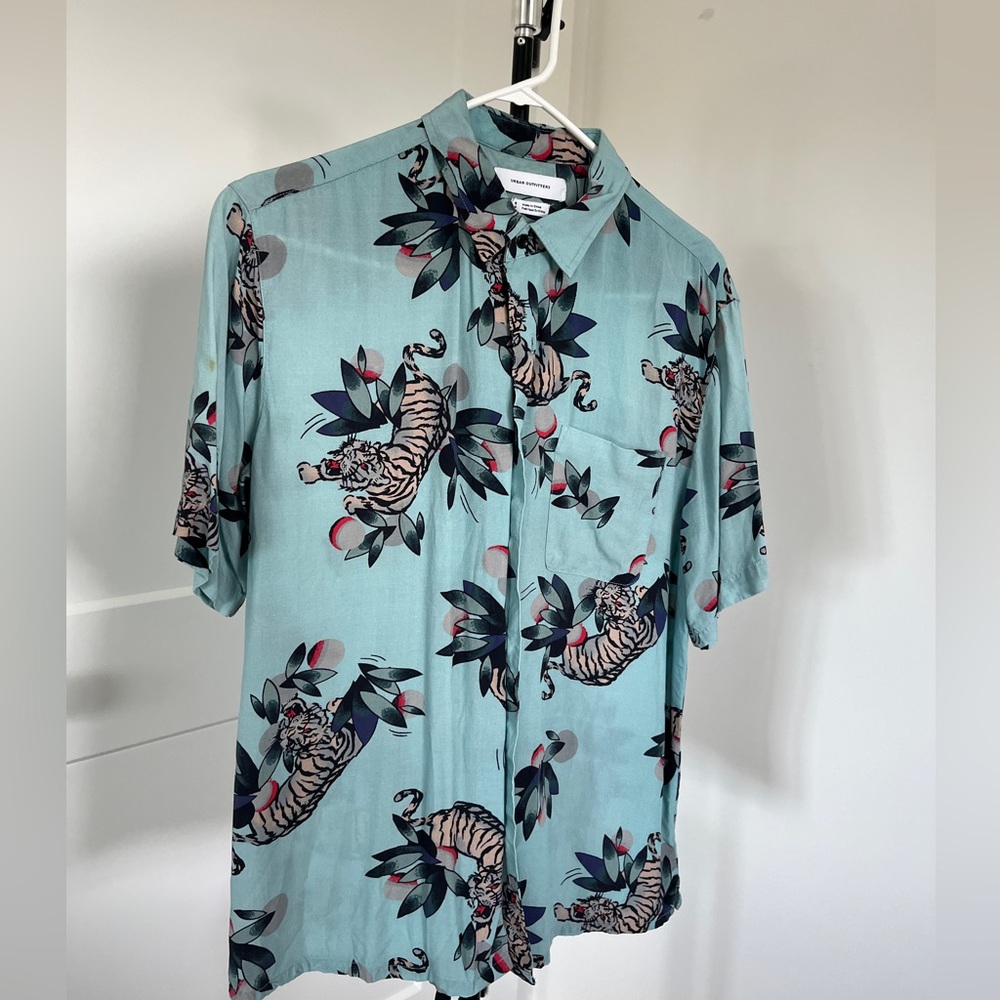 Urban outfitters tiger button down